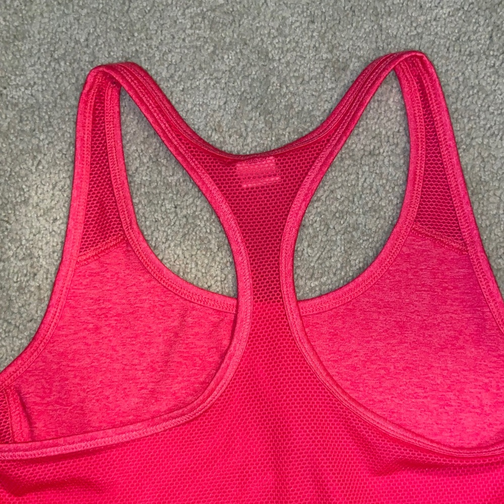 Pink Reebok workout tank top - Picture 5 of 9
